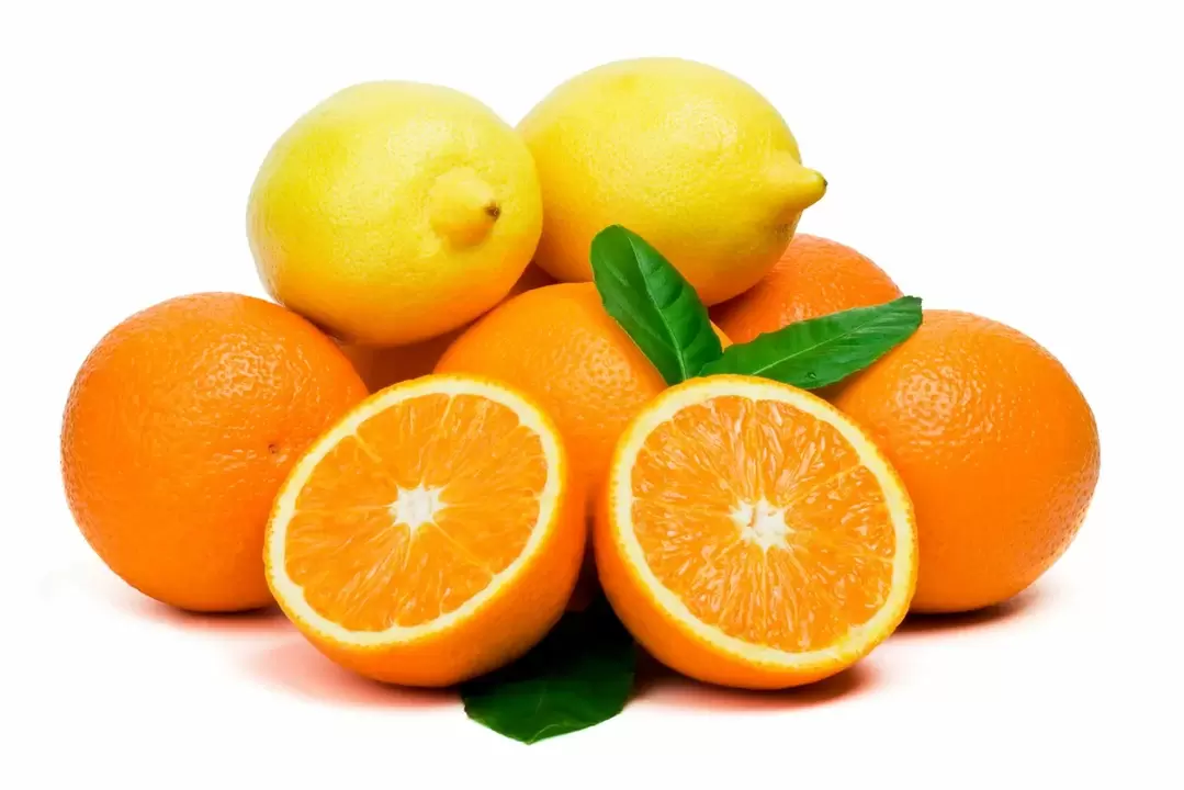 lemon and orange to boost